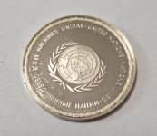 Srebrniki - medalja united nations več kosov