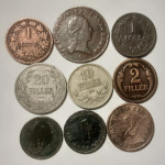 Stari kovanci Avstroogrska  9. kovančkou 15€