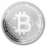 ZDA BITCOIN srebrnik 1 oz (trezor)