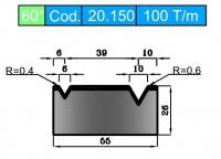 Matrica-prizma (3 kom) za abkanticu Art.20.150+20.350