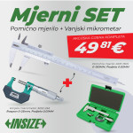 Merilno orodje - komplet 2 delov, Insize