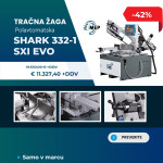 Tračna žaga modela MEP Shark 332-1 SXI EVO