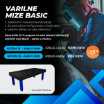 Varilne mize BASIC sistemov 16 in 28
