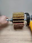 Ščetka za brušenja lesa ( L-100 , premer 205 mm ) z nastavkom