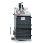 Kompaktna vertikalna balirka HSM V-Press 504 4T, 40 kN, teža bale 60kg