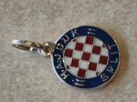 Srebrn obesek-nakit-Hajduk Split