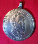 Srebrnik 20 Balboas - Panama 1974 čistina srebra 925/1000 - obesek