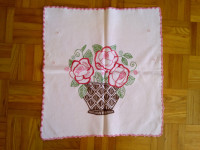 Retro prtički košarice -1x ročno delo