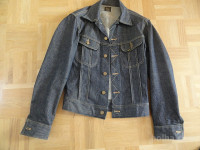 VINTAGE - JEANS JAKNA LEE RIDERS - ŠT. XS -34- 1960