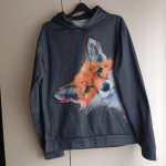 Siv hodi z lisico XL