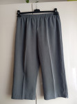 NOVE SIVE ELEGANTNE 3/4 HLAČE 48/50
