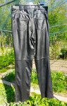 Harley-Davidson hlače moške originalne usnjene črne 98209 velikost "L"
