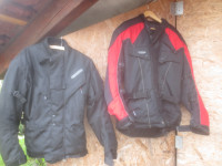 motoristična jakna, velikost M in  XXL