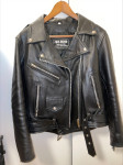 Ženska motoristična jakna, Pro-rider leather, črna S