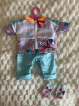 Dva kompleta oblačil Baby born kot nova