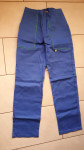 Popolnoma nove dolge delovne hlače, modre barve, št. 48, 041/323-530