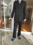 Elegantna črna moška obleka MURA - Zignone 175-180cm