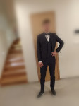 Maturantska obleka moška Sens podaljšana