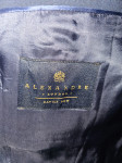 Moška obleka št. 62 ALEXANDRE LONDON (volna) - temno modra