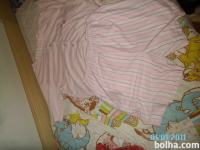 Pižama za nosečnice-poletna, črtasta, vel M-L