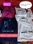 Tunike za nosečnico L, XL
