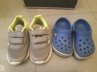 Adidas 26 in Crocs 8-9