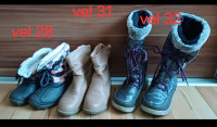 Obutev, snezki 28,31,32