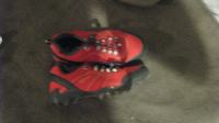 Športne superge -pohodni čevlji,SOFTSHELL, CRANE-rdeči, st.31