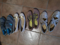 Skoraj nič nošeni čevlji št. 41,40 znamke: Ara, Clarks, Podowell, Camp