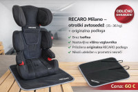 Otroški avtosedež Recar Milano
