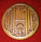 WW1 1914 propagandna medalja za kulturo in domovino