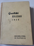 GASILSKI KOLEDAR IZ LETA 1958