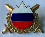 ***** kokarda Slovenska vojska 1991 ****