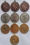 Lot gasilskih tekmovalnih medalj