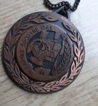Medalja Delavske športne igre 1986 bronasta odbojka