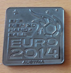 Medalja plaketa Rokomet Evropsko prvenstvo U20