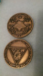 Millennium cruise brod nosač aviona USS EISENHOWER - medalja