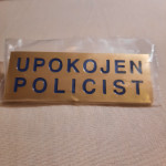 Značka upokojen policist