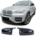 Pokrovi ogledal BMW X5 E70, X6 E71 M izgled črna sijaj