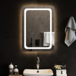 vidaXL LED kopalniško ogledalo 50x70 cm