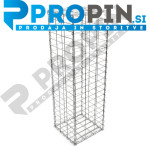 Mrežna košara, ograja za kamne Gabion - 100x30x30cm