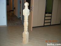 Steber masivni smrekov 3 kose višine 115, 110 in 100 cm