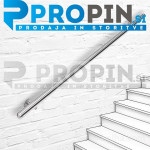 Stenska ograja za stopnišče 150cm - INOX