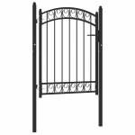 vidaXL Ograjna vrata EMMEN 104 x 98,5 cm Zaklenljivo