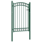 vidaXL Ograjna vrata EMMEN 104 x 106 cm Zaklenljivo