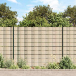vidaXL Zaščitni trak PVC 70x0,19 m kremne barve