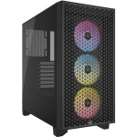 3000D RGB kaljeno steklo črne barve CC-9011255-WW