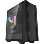 CC560 ARGB V2 Midi stolp ohišje z 3 x 120 mm ventilatorji, kaljenim st