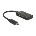 Čitalnik kartic USB-C > 4 x reže Delock