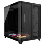 Corsair Air 5400 LX-R RGB iCUE LINK črno ATX igralno ohišje